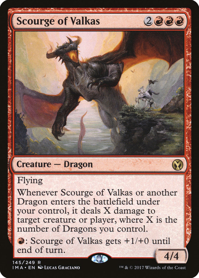 Scourge of Valkas [Iconic Masters] | The Time Vault CA