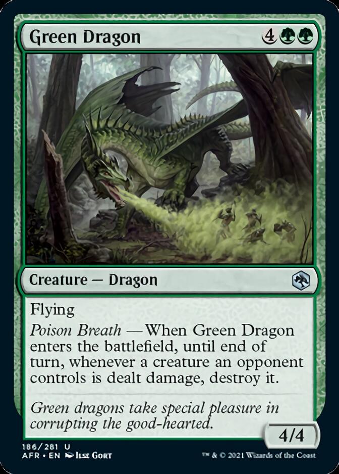 Green Dragon [Dungeons & Dragons: Adventures in the Forgotten Realms] | The Time Vault CA