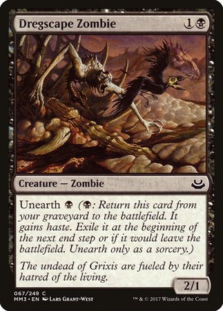 Dregscape Zombie [Modern Masters 2017] | The Time Vault CA
