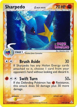 Sharpedo (53/110) (Delta Species) (Stamped) [EX: Holon Phantoms] | The Time Vault CA