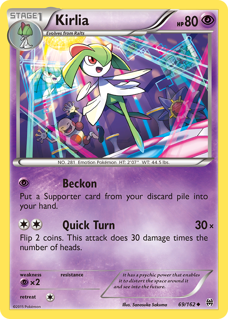 Kirlia (69/162) [XY: BREAKthrough] | The Time Vault CA