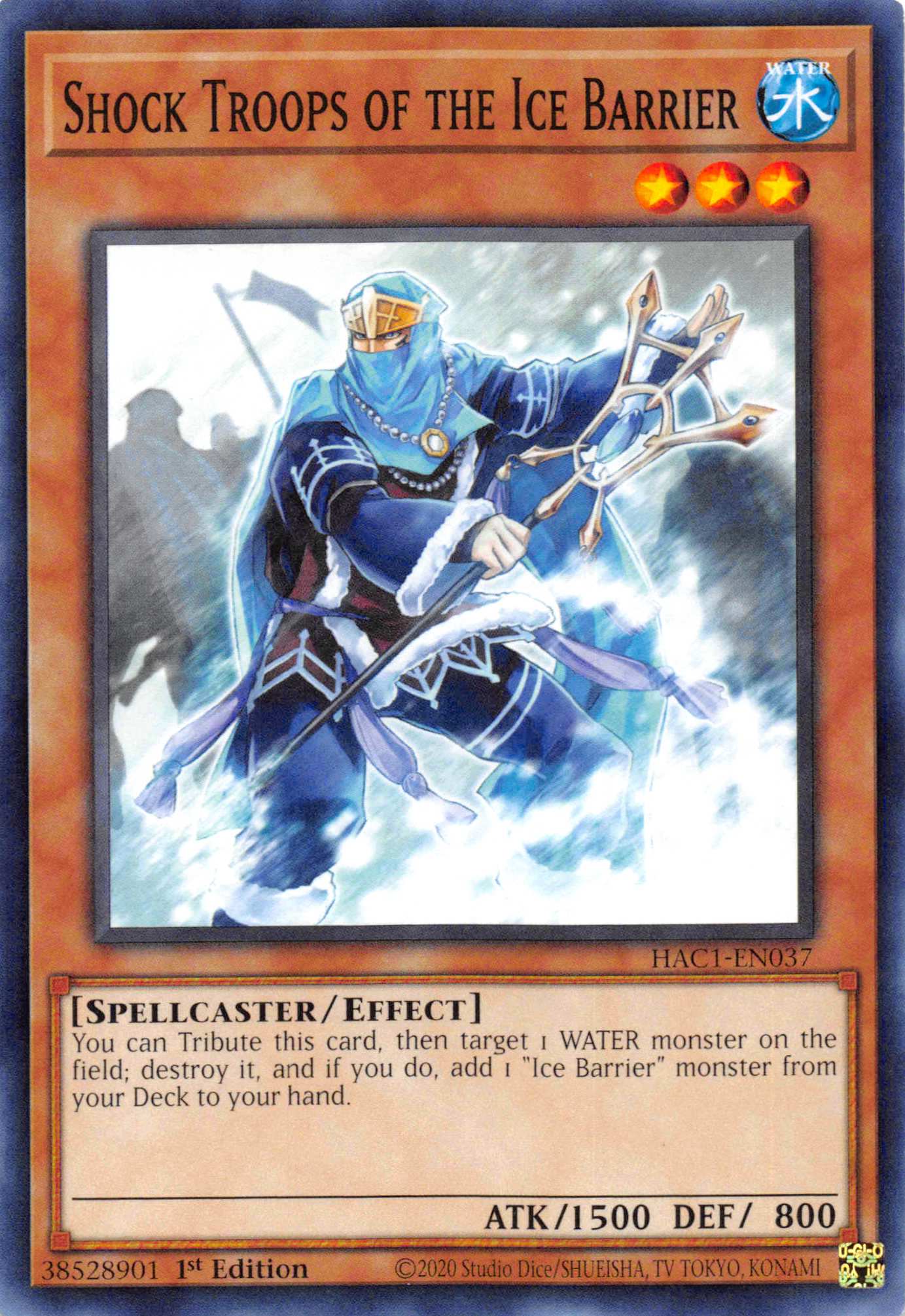 Shock Troops of the Ice Barrier [HAC1-EN037] Common | The Time Vault CA