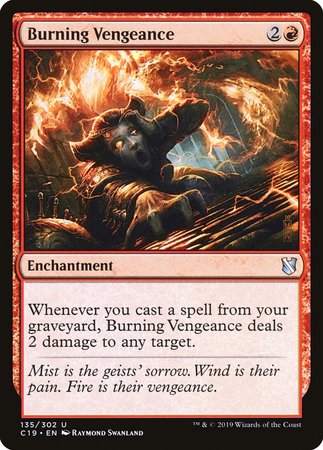 Burning Vengeance [Commander 2019] | The Time Vault CA