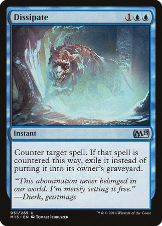 Dissipate [Magic 2015] | The Time Vault CA