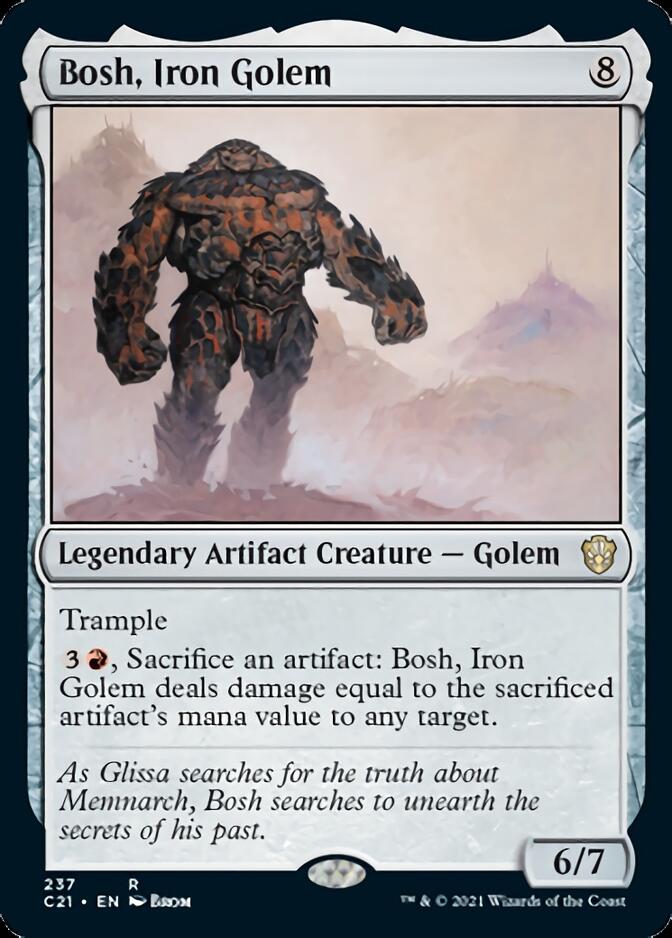 Bosh, Iron Golem [Commander 2021] | The Time Vault CA