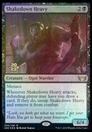 Shakedown Heavy [Streets of New Capenna Prerelease Promos] | The Time Vault CA