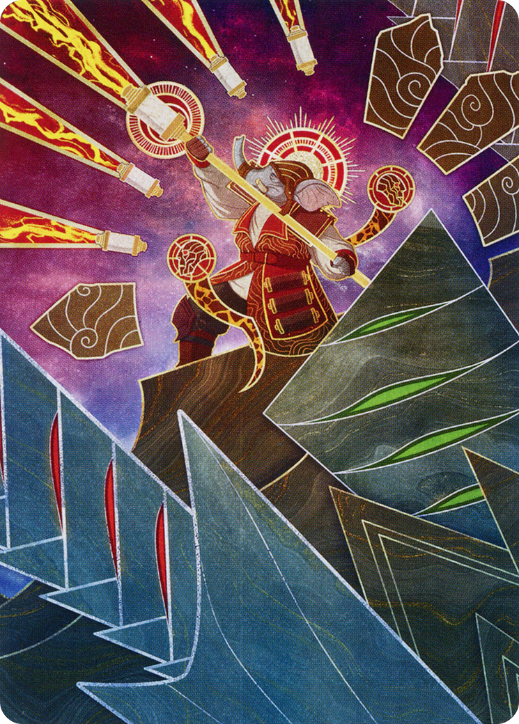 Quintorius, Loremaster Art Card (63) [March of the Machine Art Series] | The Time Vault CA