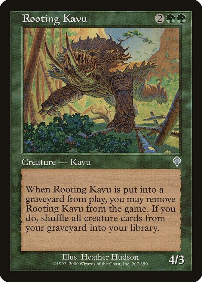 Rooting Kavu [Invasion] | The Time Vault CA