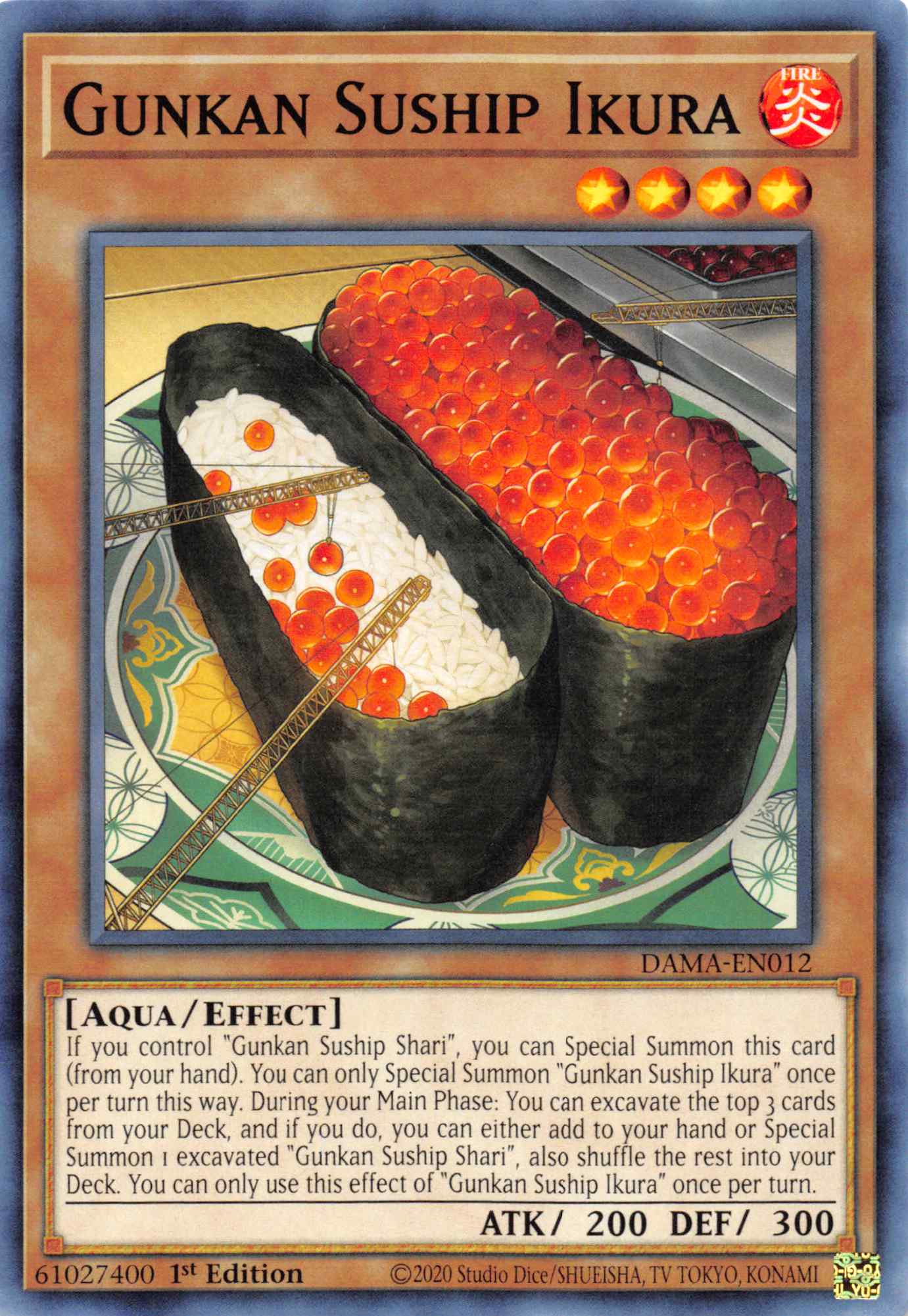 Gunkan Suship Ikura [DAMA-EN012] Common | The Time Vault CA