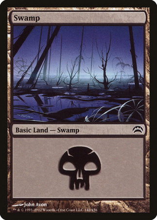 Swamp (142) [Planechase 2012] | The Time Vault CA
