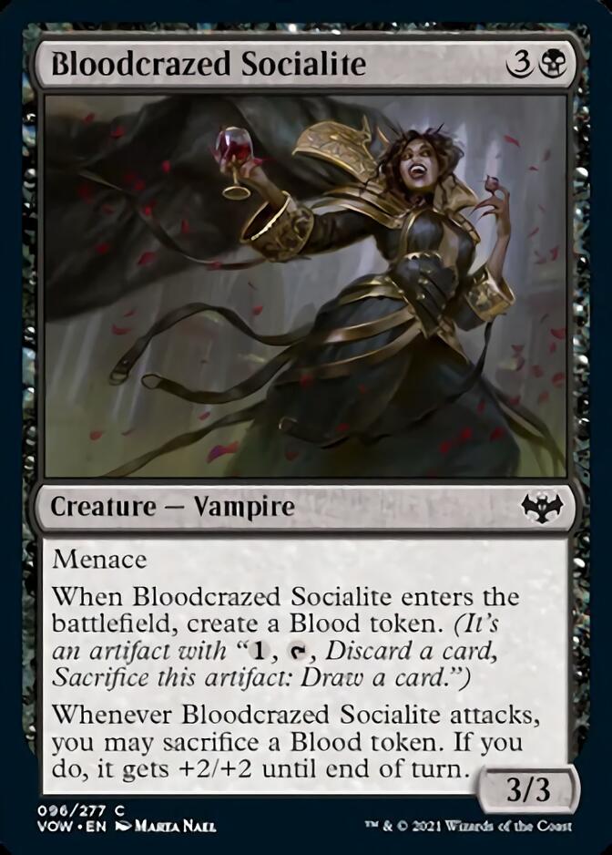Bloodcrazed Socialite [Innistrad: Crimson Vow] | The Time Vault CA