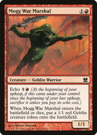 Mogg War Marshal [Modern Masters] | The Time Vault CA