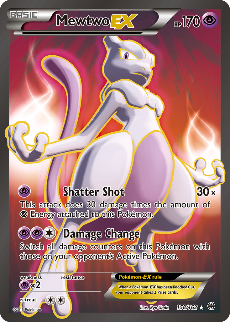 Mewtwo EX (158/162) [XY: BREAKthrough] | The Time Vault CA