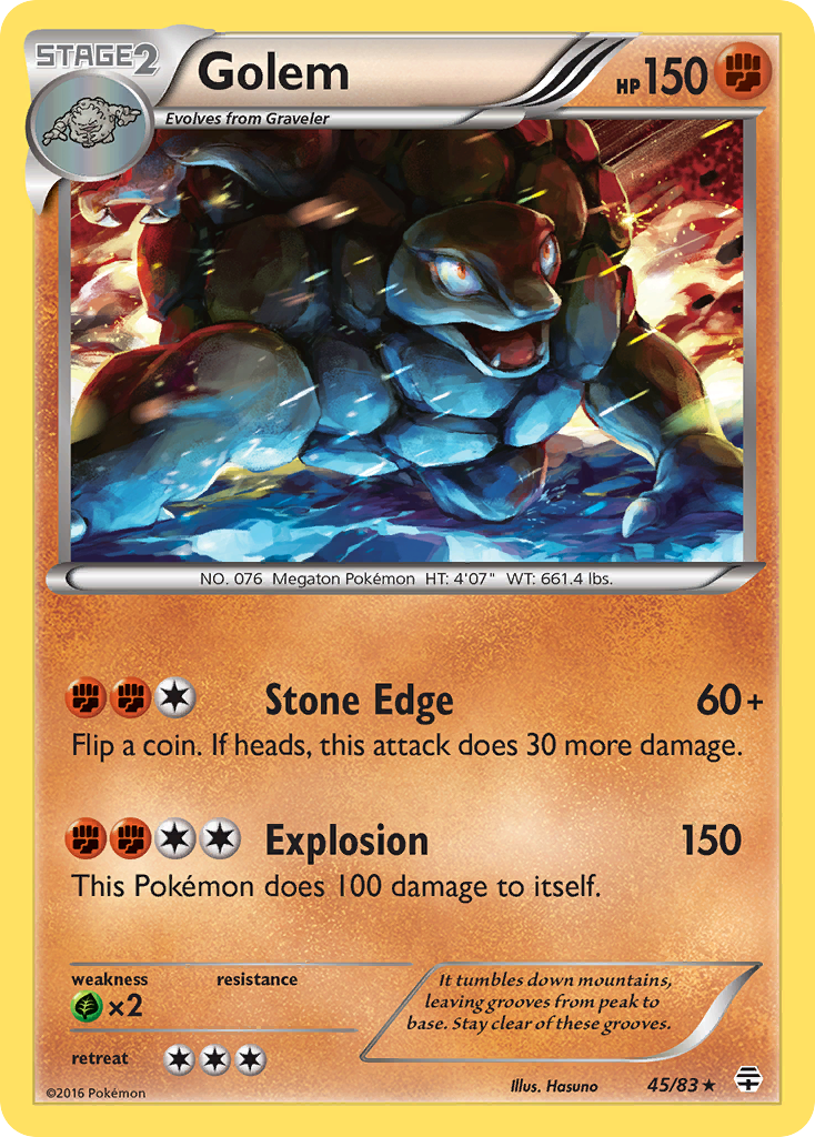 Golem (45/83) [XY: Generations] | The Time Vault CA