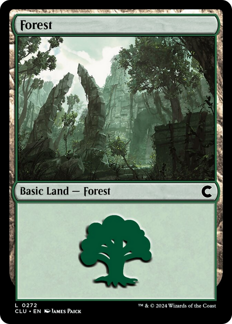 Forest (0272) [Ravnica: Clue Edition] | The Time Vault CA