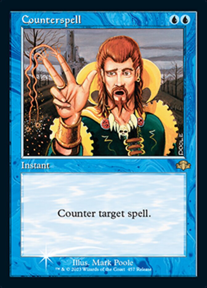 Counterspell (Retro) (Release) [Dominaria Remastered] | The Time Vault CA