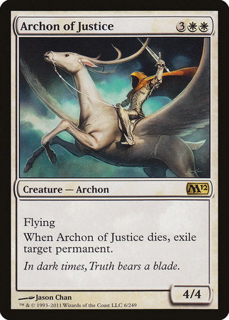 Archon of Justice [Magic 2012] | The Time Vault CA