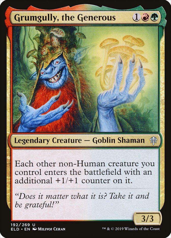 Grumgully, the Generous [Throne of Eldraine] | The Time Vault CA