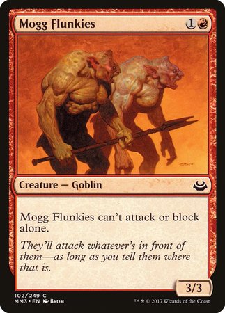 Mogg Flunkies [Modern Masters 2017] | The Time Vault CA