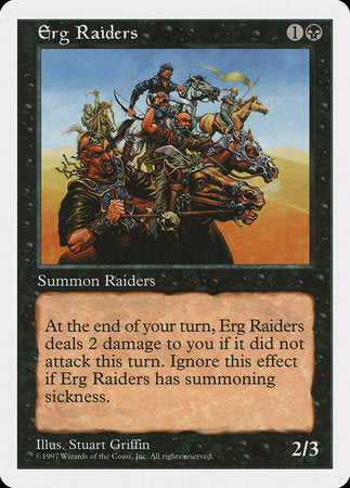 Erg Raiders [Fifth Edition] | The Time Vault CA