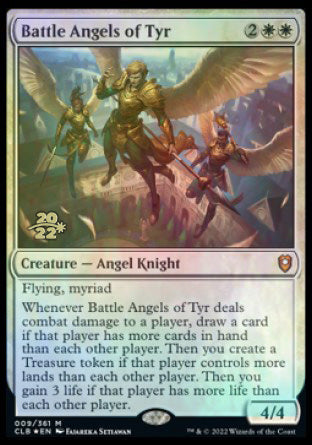 Battle Angels of Tyr [Commander Legends: Battle for Baldur's Gate Prerelease Promos] | The Time Vault CA