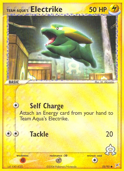 Team Aqua's Electrike (53/95) [EX: Team Magma vs Team Aqua] | The Time Vault CA