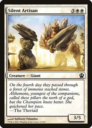 Silent Artisan [Theros] | The Time Vault CA