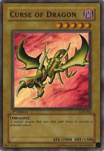 Curse of Dragon [LOB-066] Super Rare | The Time Vault CA