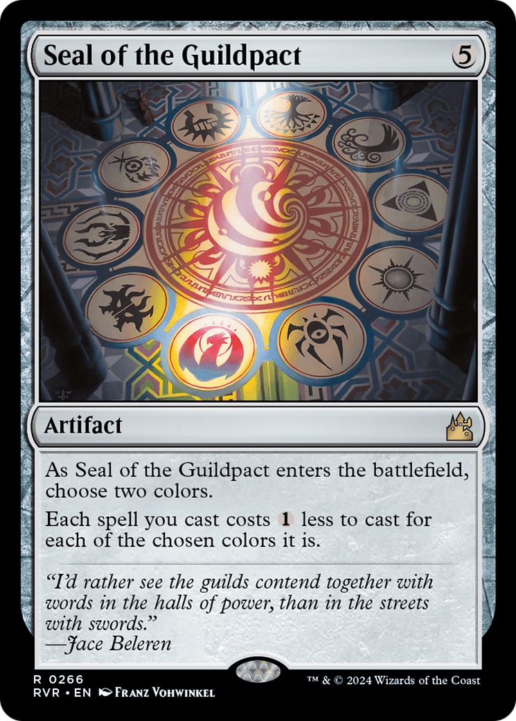 Seal of the Guildpact [Ravnica Remastered] | The Time Vault CA