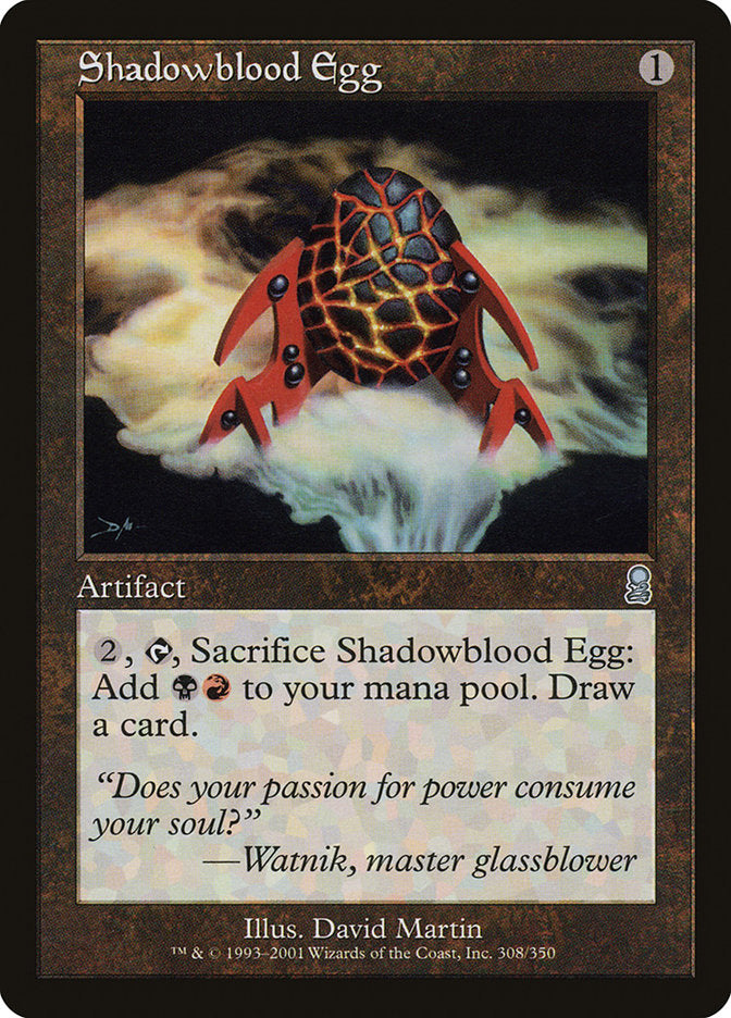Shadowblood Egg [Odyssey] | The Time Vault CA