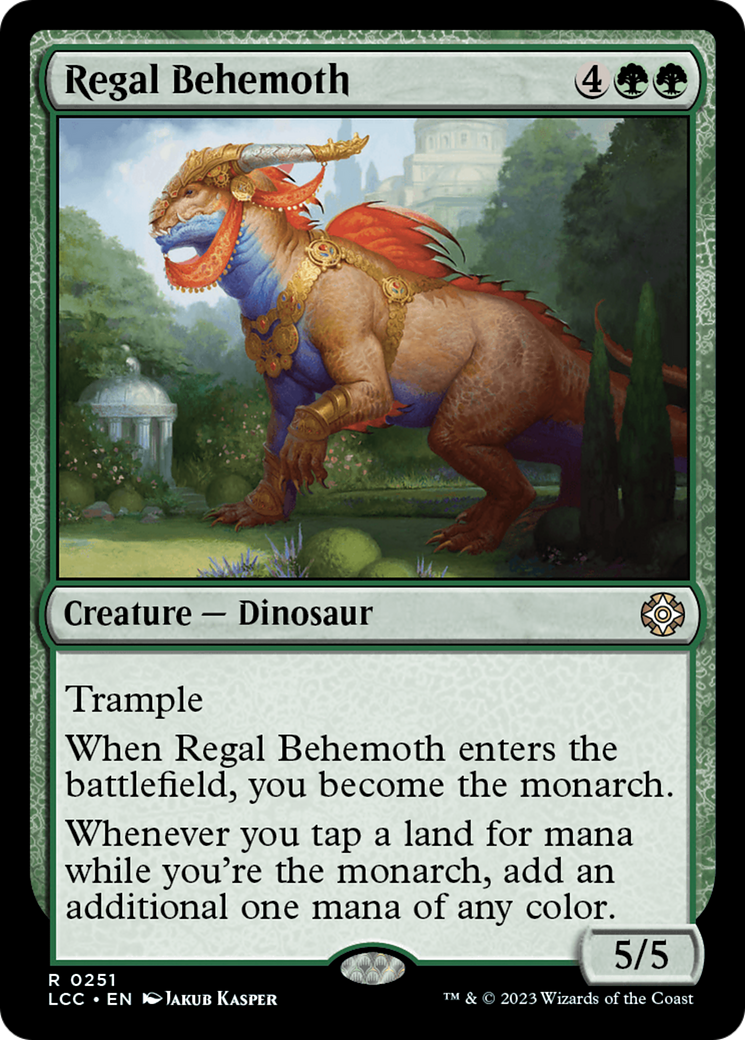 Regal Behemoth [The Lost Caverns of Ixalan Commander] | The Time Vault CA