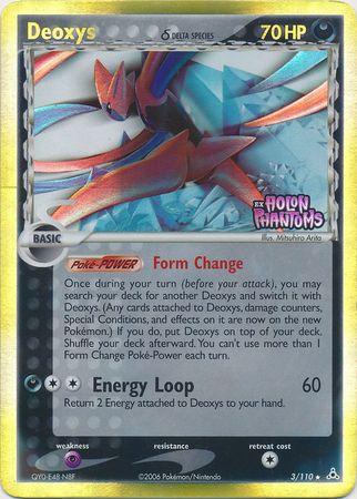 Deoxys (3/110) (Delta Species) (Stamped) [EX: Holon Phantoms] | The Time Vault CA