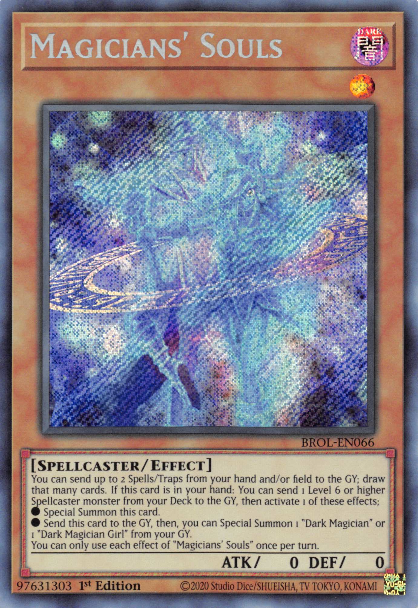 Magicians' Souls [BROL-EN066] Secret Rare | The Time Vault CA
