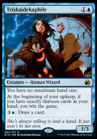 Triskaidekaphile (Promo Pack) [Innistrad: Midnight Hunt Promos] | The Time Vault CA