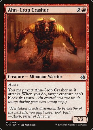 Ahn-Crop Crasher [Amonkhet] | The Time Vault CA