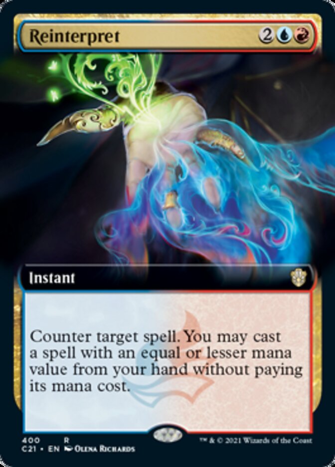 Reinterpret (Extended) [Commander 2021] | The Time Vault CA