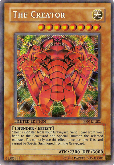 The Creator [EEN-ENSE2] Secret Rare | The Time Vault CA