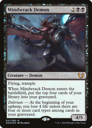 Mindwrack Demon [Duel Decks: Blessed vs. Cursed] | The Time Vault CA