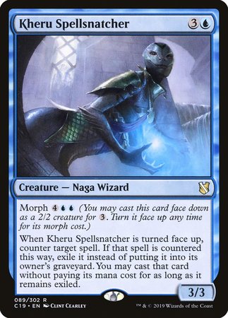 Kheru Spellsnatcher [Commander 2019] | The Time Vault CA