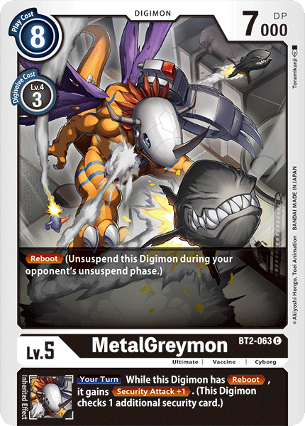 MetalGreymon [BT2-063] [Release Special Booster Ver.1.0] | The Time Vault CA