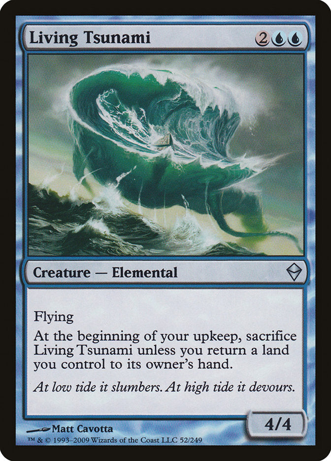 Living Tsunami [Zendikar] | The Time Vault CA