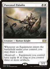 Puresteel Paladin [Double Masters] | The Time Vault CA