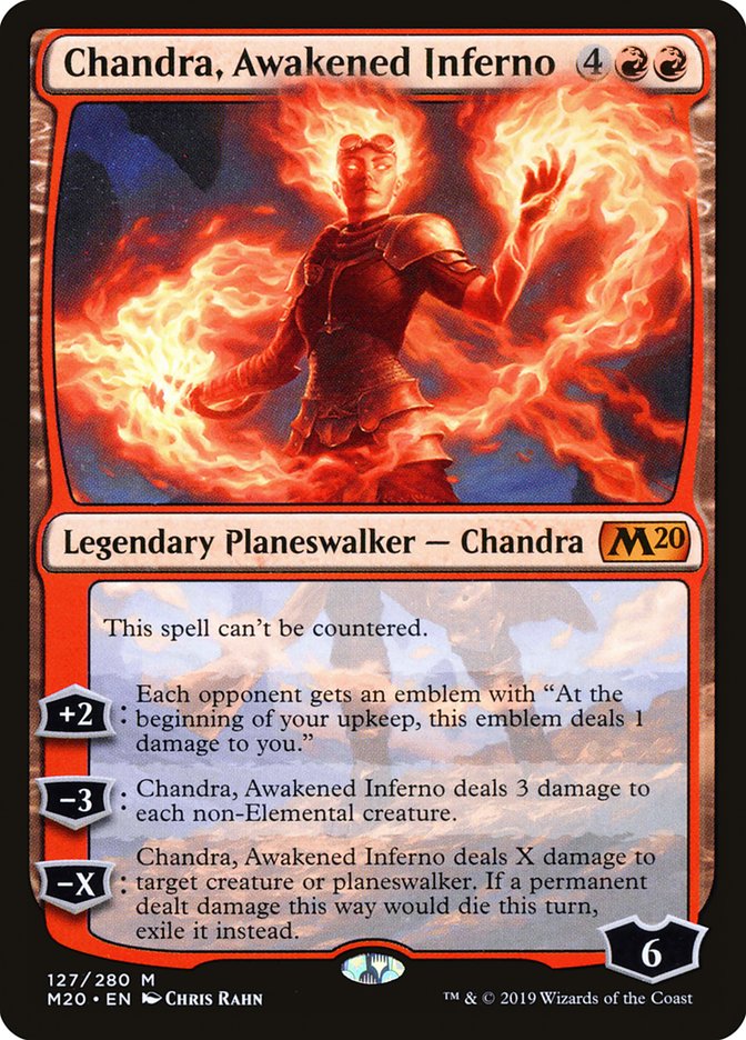 Chandra, Awakened Inferno [Core Set 2020] | The Time Vault CA