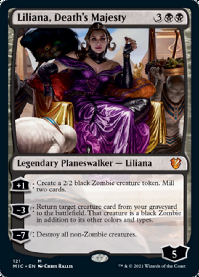 Liliana, Death's Majesty [Innistrad: Midnight Hunt Commander] | The Time Vault CA