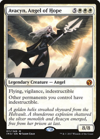 Avacyn, Angel of Hope [Iconic Masters] | The Time Vault CA