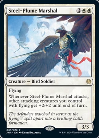 Steel-Plume Marshal [Jumpstart] | The Time Vault CA