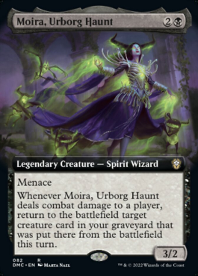 Moira, Urborg Haunt (Extended Art) [Dominaria United Commander] | The Time Vault CA