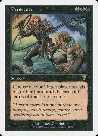 Persecute [Seventh Edition] | The Time Vault CA