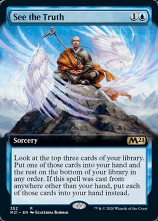 See the Truth (Extended Art) [Core Set 2021] | The Time Vault CA