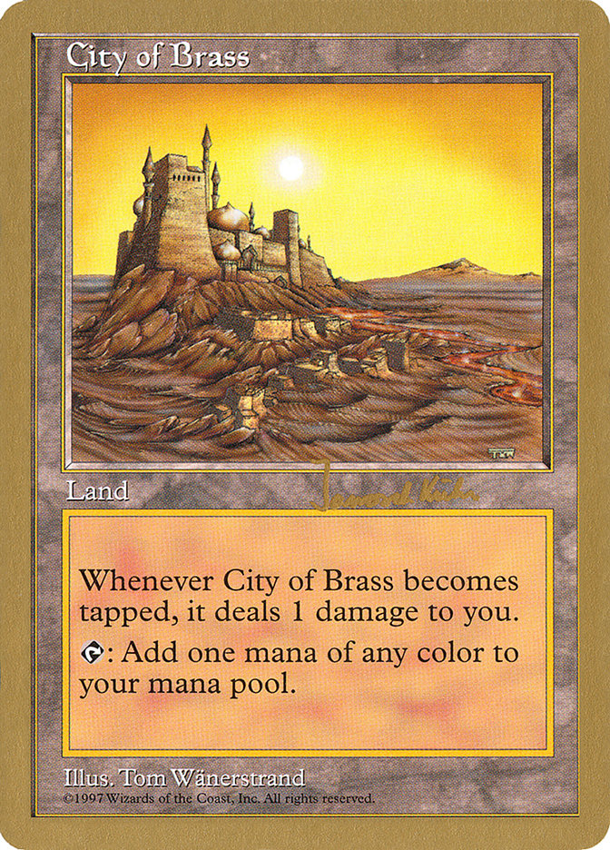 City of Brass (Janosch Kuhn) [World Championship Decks 1997] | The Time Vault CA